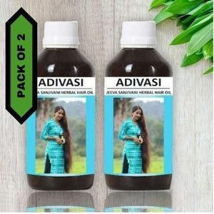 100% Original Adivasi Herbal Hair Oil (Buy 1 Get 1 Free)