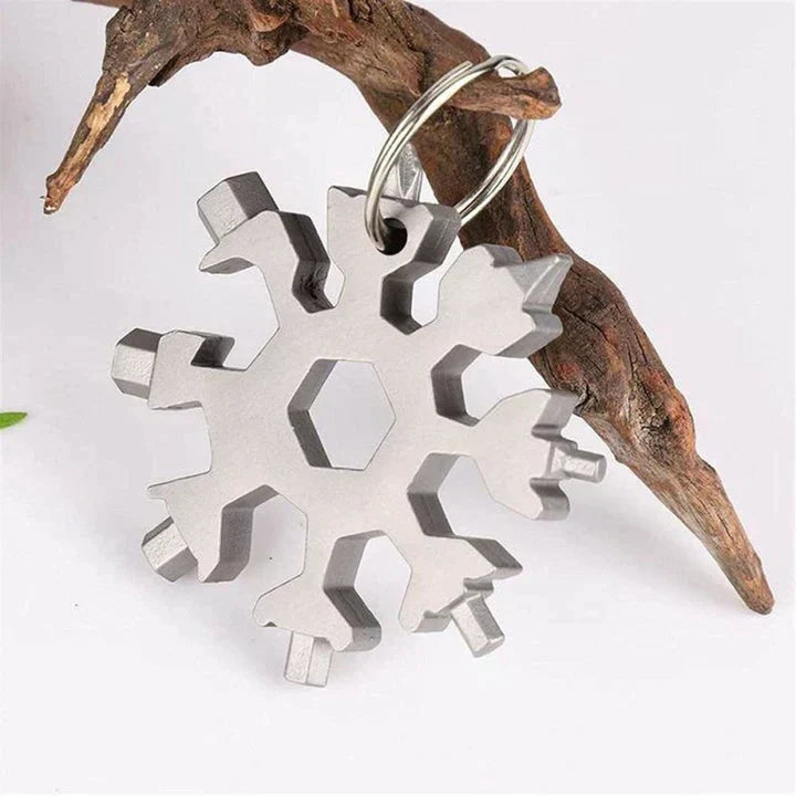 18-IN-1 SNOWFLAKE MULTITOOL & MULTIFUNCTION GADGET