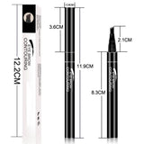 Original 4 Point Waterproof Eyebrow Pen (Black Colour)